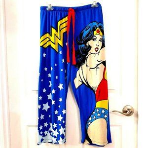 WONDER WOMAN M (8-10) Pajama Capri Pants